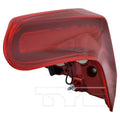 CAPA 1920 SANTA FE HALOGEN TAIL LIGHT ASSEMBLY PLASTIC RED LEFT