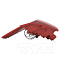CAPA 1920 SANTA FE HALOGEN TAIL LIGHT ASSEMBLY PLASTIC RED LEFT