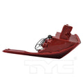 CAPA 1920 SANTA FE HALOGEN TAIL LIGHT ASSEMBLY PLASTIC RED LEFT