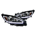 PROJECTOR HEADLIGHT CHROME HOUSING