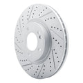 R1 19-25 Mercedes-Benz G550 Front Left Drilled & Slotted Geoperformance Rotor