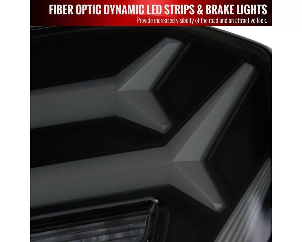SEDAN LED TAIL LIGHTS WITH WHITE LED/SEQUENTIAL SIGNAL/BREATHING LIGHT EFFECT GLOSSY BLACK HOUSING AND SMOKED LENS