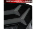 SEDAN LED TAIL LIGHTS WITH WHITE LED/SEQUENTIAL SIGNAL/BREATHING LIGHT EFFECT GLOSSY BLACK HOUSING AND SMOKED LENS