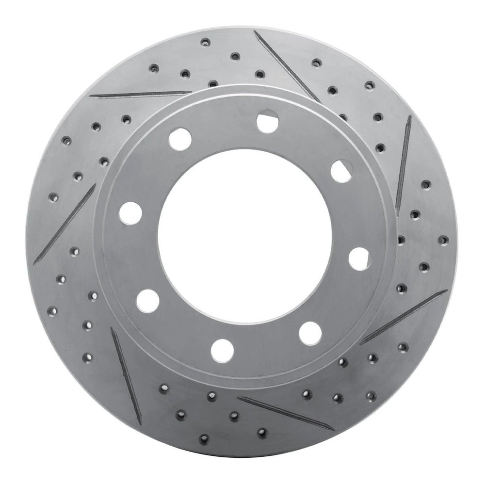 DFC 05-12 Ford F-250 2WD (Super Duty) Rear Right Drilled & Slotted Geoperformance Rotor