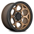 ~(30 lbs. 21X21X11)~ DIRTY HARRY 18x8.5 6x139.70 MATTE BRONZE W/ BLACK LIP (18 mm)