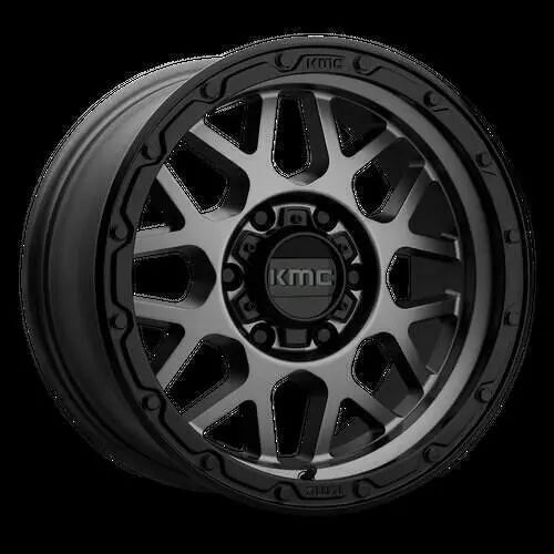 KMC Wheels black auto part