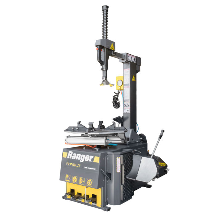 TILT BACK TIRE CHANGER 208240V 1PH 50/60HZ GRAYYELLOW