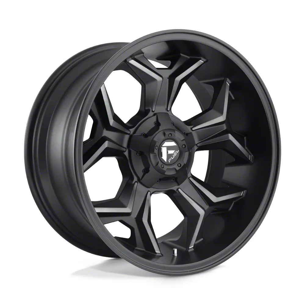~(44 lbs. 23X23X12)~ AVENGER 20x9 5x139.70/5x150.00 MATTE BLACK DOUBLE DARK TINT (20 mm)