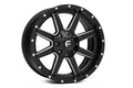 ~(56 lbs. 25X25X13)~ MAVERICK 22x10 5x139.70/5x150.00 MATTE BLACK MILLED (-24 mm)
