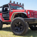 0718 JK TUBULBAR FRONT FENDER FLARE RAW