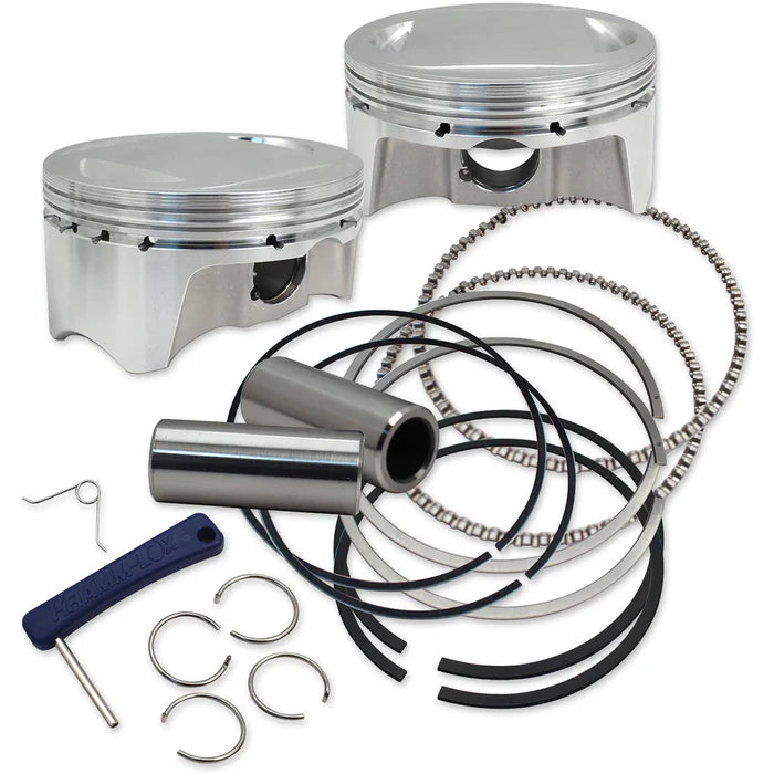 S&S Cycle 2007+ BT 3.937in x 4-3/8in Piston Set