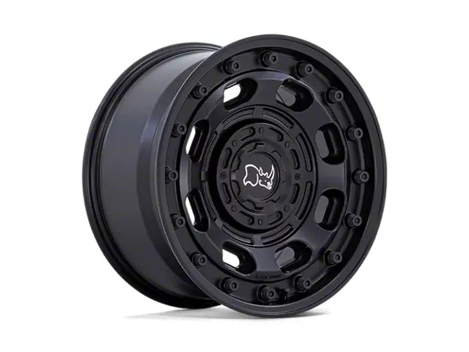 BR007 17X8 5X4.5/5.0 M-BLK 38MM