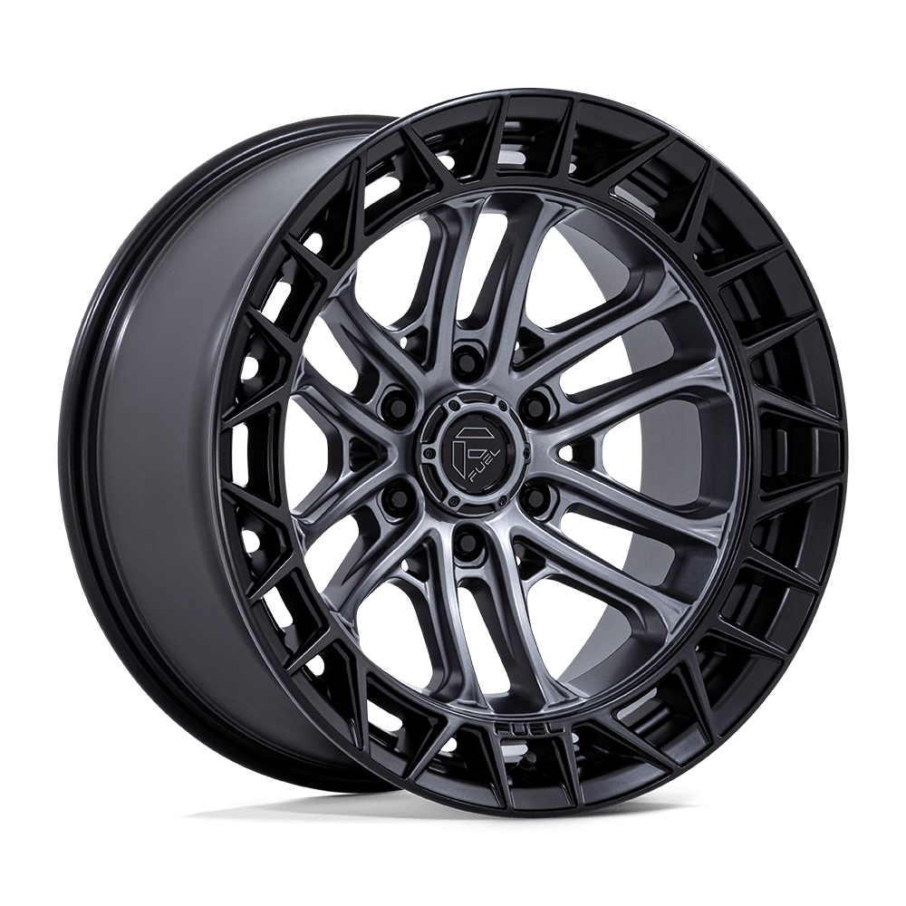 D874 20X9 6X135 M-GNMTL BLK-LP 1MM