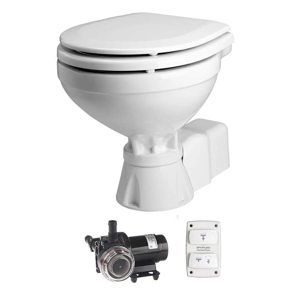 AQUAT TOILET ELECTRICCOMPACT 12VW/SOLNOID
