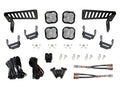 Diode Dynamics - SS3 Cowl LED Bracket Kit for 2018-2024 Jeep JL Wrangler/Gladiator, White Sport