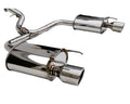 Invidia axle-back exhaust close-up