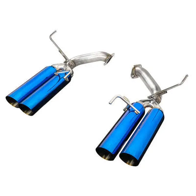 Remark blue axle-back exhaust