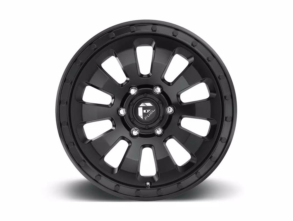 ~(43 lbs. 21X21X12)~ TACTIC 18x9 5x127.00 MATTE BLACK (1 mm)