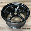 Advan RG-4 18x9.5 +45 5-100 Semi Gloss Black Wheel