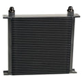 34 ROW SERIES 10000 STACK PLATE COOLER 90DEG SWIVEL 8AN FITTING ALUMINUM