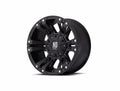KMC XD SERIES XD822 MONSTER II SATIN BLK W/SATIN BLK ACCENTS 17x9 6X135/5.5 bp 4