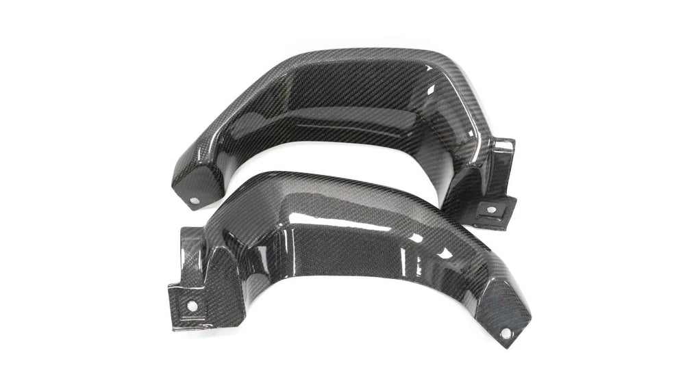 RMK Designs 22+ Subaru WRX Carbon Fiber Exhaust Finisher - Gloss Finish