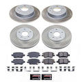 Power Stop 22-23 Chevrolet Bolt EUV Front and Rear Semi-Coated Rotor Kit