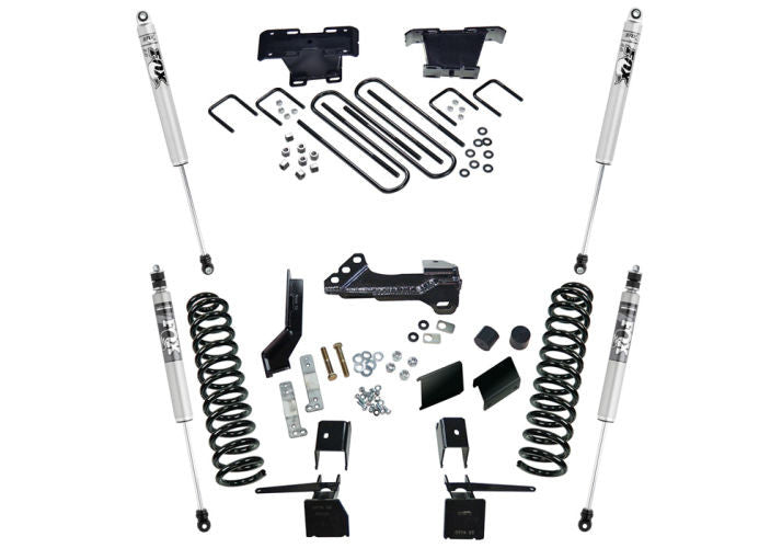 1722 FORD F250/350 2IN COIL SPRING LIFT KITW/ RADIUS ARMS & FOX SHOCKS