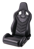 Recaro black auto part