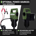 TELESCOPIC METERED ELECTRIC DRUM PUMP