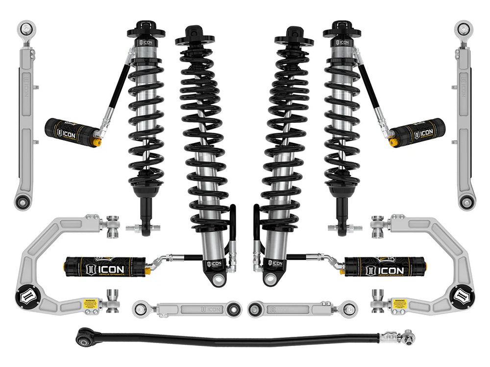2021-2023 Ford Bronco Non-Sasquatch 3-4 Inch Lift Stage 7 Suspension System CDCV Billet Icon Vehicle Dynamics