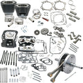 S&S Cycle 07-17 BT 124in Hot Set Up Kit - Wrinkle Black