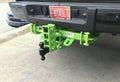Gen Y 27In Traveller Torsion Flex 2.5In Shank 6In Drop 3.5k TW 21K Hitch Chassis Frame Mount