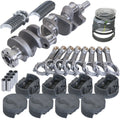 Eagle Ford 302 3.400in Crank 5.400in I-Beam Rods -6cc Flat Top 4.125in Pistons Balanced Assembly