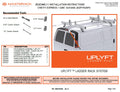 UPLYFT DOUBLE LADDER RACK STD. SLIDE