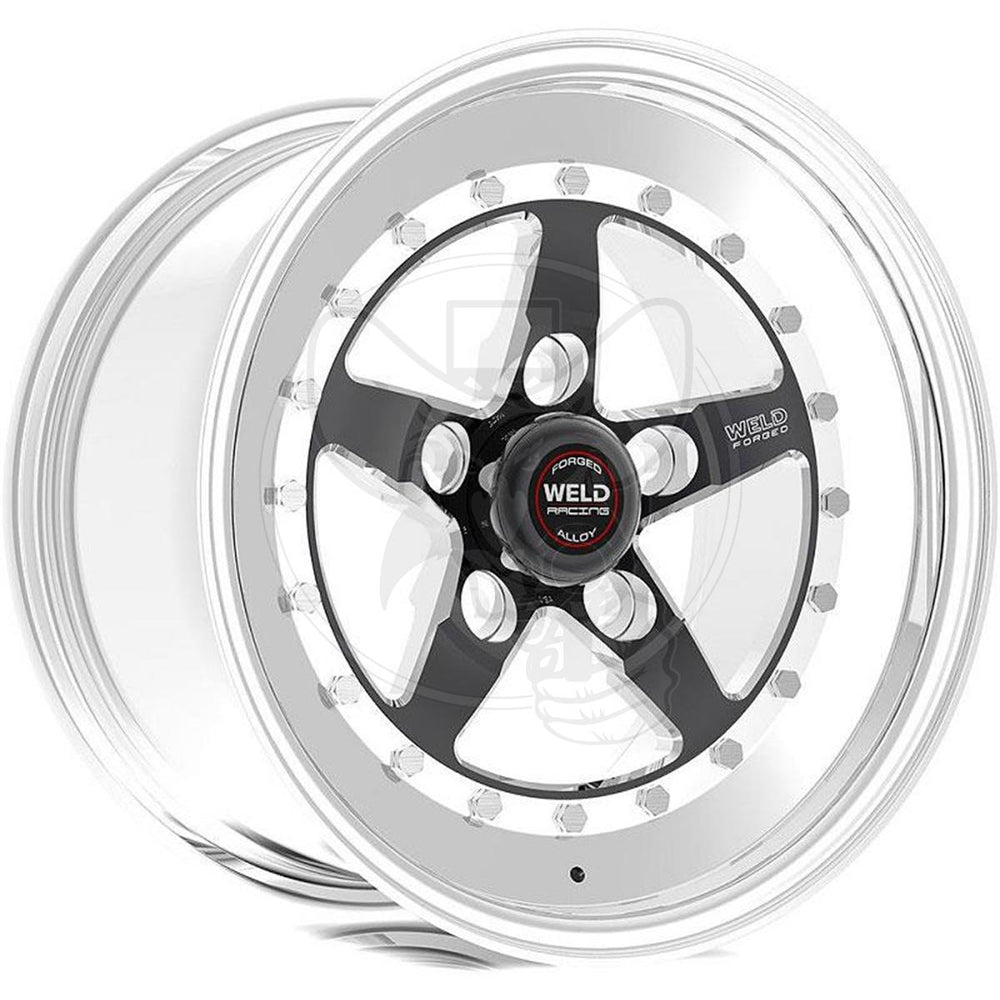 15X14" BLK WELDSTAR 5X4.5" BP 7.5