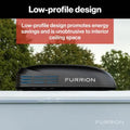 FURRION CHILL HE LOWPROFILE RV ROOFTOP AIR CONDITIONER WITH HEAT PUMP (R32) 5K BLACK