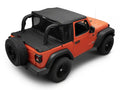 Halftop Soft Top - 18-22 Wrangler JL 2-Door (Black Diamond)