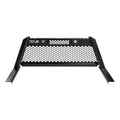 THEX HEADACHE RACK WITH SMOOTH BLACK UPRIGHTS SMOOTH BLACK CENTER SIZE 4