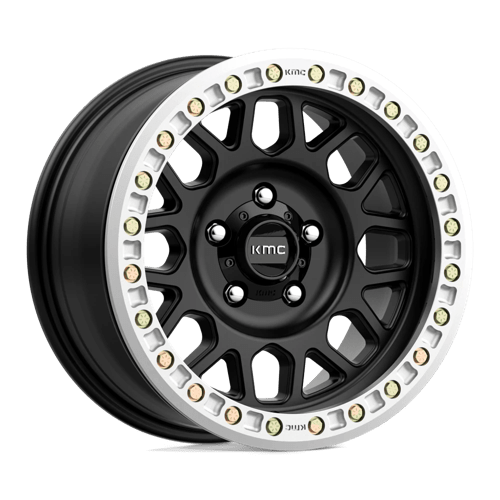 ~(37 lbs. 20X20X11)~ GRENADE DESERT 17x8.5 Blank SATIN BLACK (0 mm)