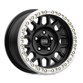 KMC Wheels black auto part