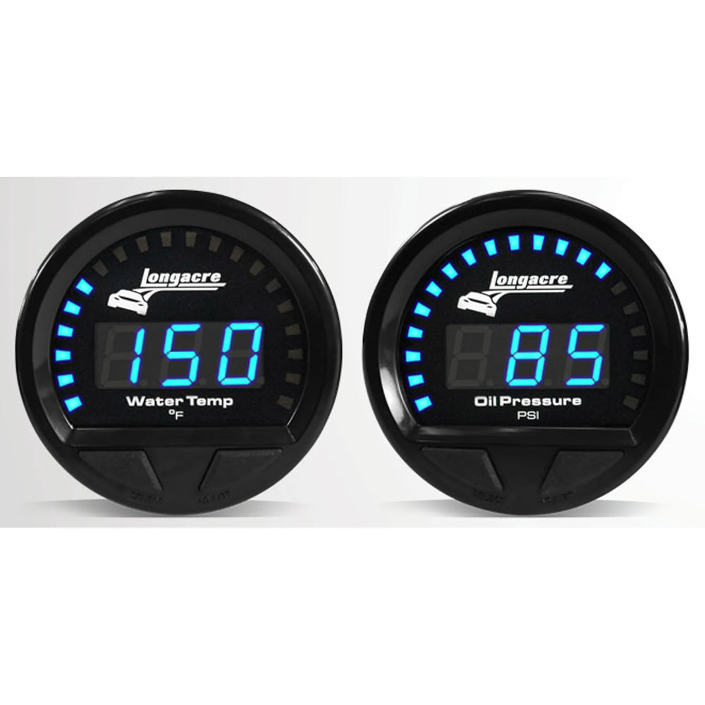 Waterproof LED 2 Gauge Panel OP/WT
