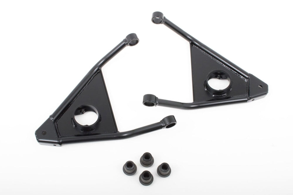 15-64 LWR A-FRAMES 58-64 w BUSHINGS USES ORIGINAL BALL JOINTS AND CROSS SHAFTS