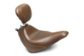 Mustang 18-21 Harley Heritage Classic, Deluxe Wide Tripper Solo Seat - Brown