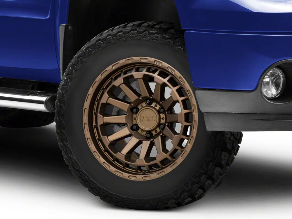 RAID 18X9.5 6X5.5 12MM MATTE BRONZE