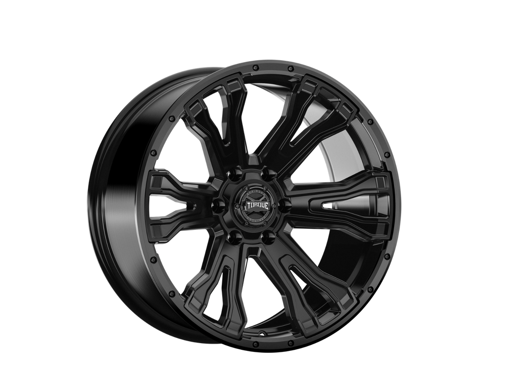 Torque Prime Satin Black 20x9 6x5.5 -12mm