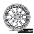 Wheel Pros R110 18X8.5 5X100 GL-SLVR-MACH 35MM