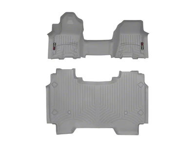 WeatherTech Grey Front and Rear Floorliners - Over The Hump Fits 2025 Ram Truck 1500 4618911-4614282