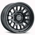 ICON Anza 17x8.5 5x5 -6mm Offset 4.5in BS 71.5mm Hub Bore Satin Black Wheel