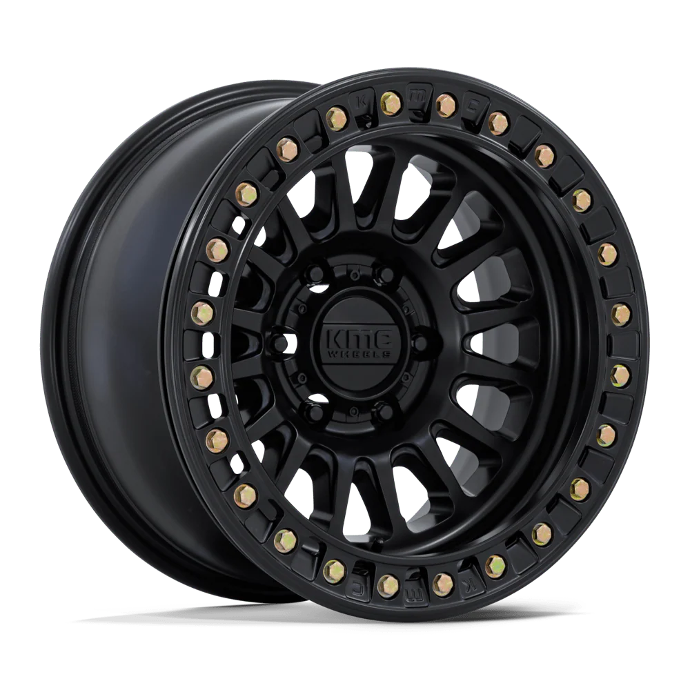 KMC Wheels IMPACT BL 17X9 BLANK 72 25 M-BLK KM239MX17900M25